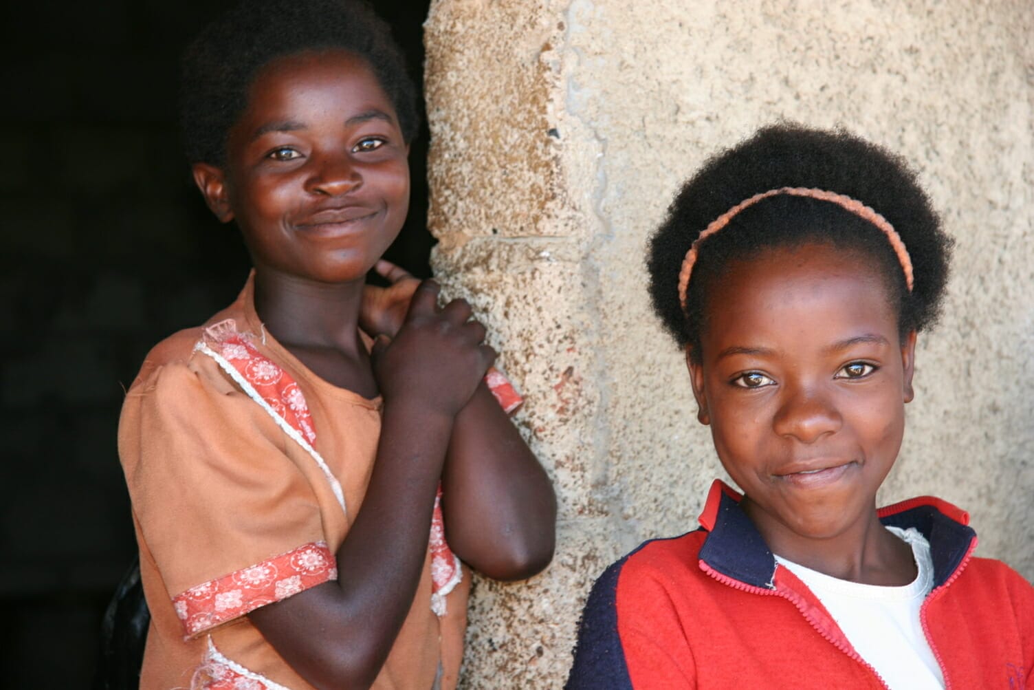 two-girls-smiling two smiling girls