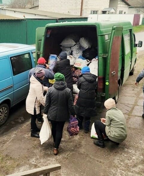 Humanitarian Aid for Destroyed Villages in Chernihiv Oblast, Menska CC