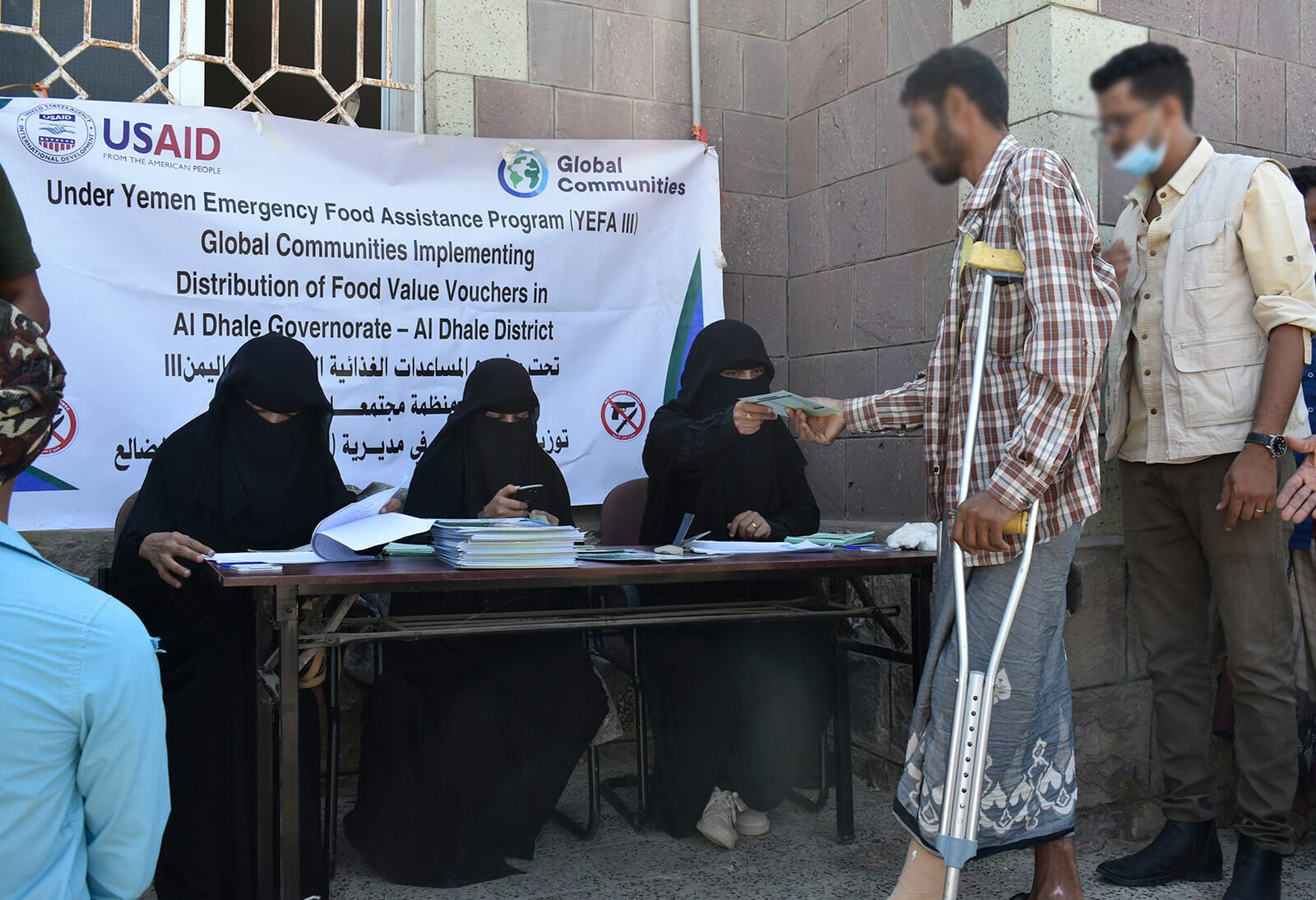 Yemen_YEFA III_food voucher distribution_2022