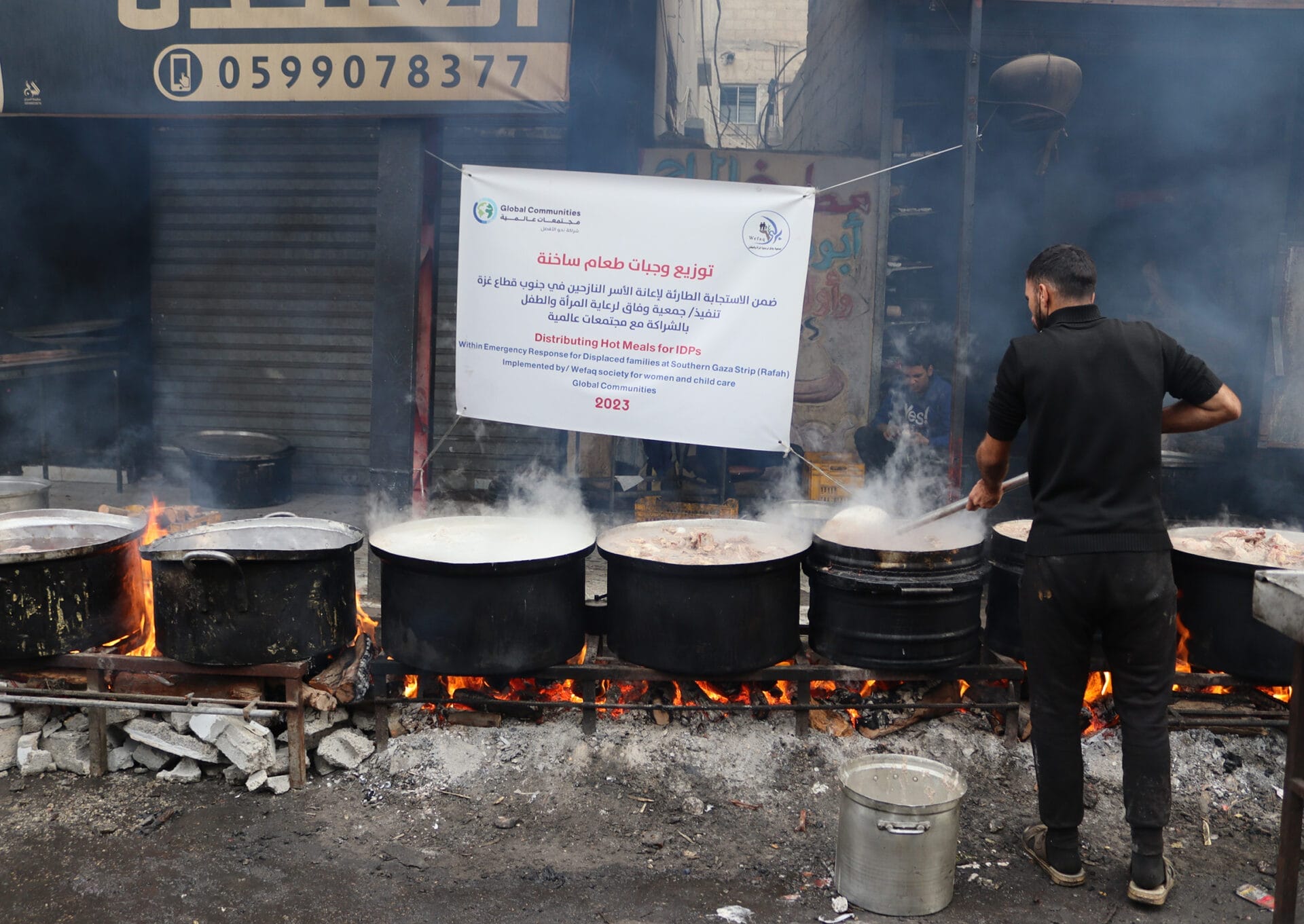 Gaza Strip_Hot Meals Initiative_PIB and WCK_Dec 2023