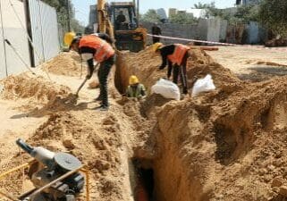 Gaza_GHW Activity_Construction Site Visit_Header